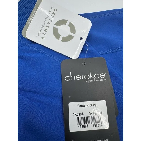 NWT Cherokee Scrubs Unisex Bottoms Size M Style #CK080A RYPS Medical - Picture 6 of 10